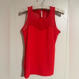 Fabletics Bold Red Tank Top